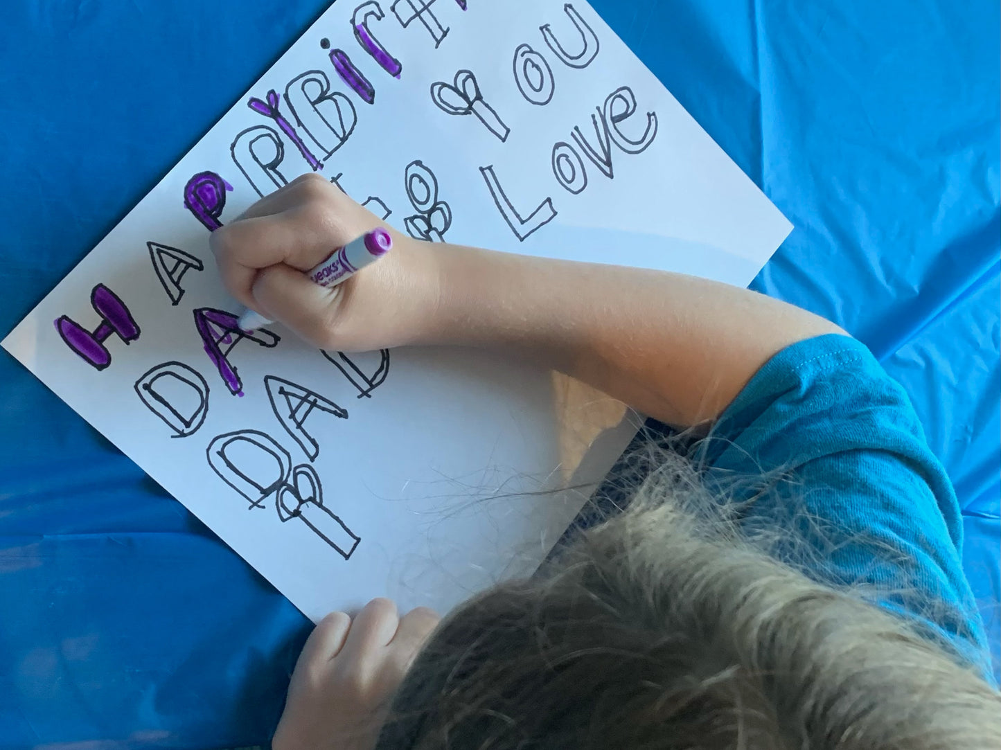 Kids artwork drawing