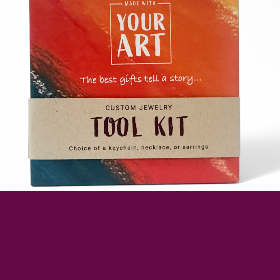 Custom art jewelry and personalized accessories handcrafted from your own artwork