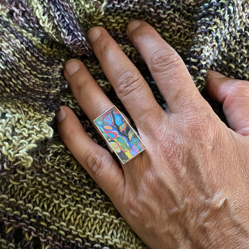 turn art into jewelry