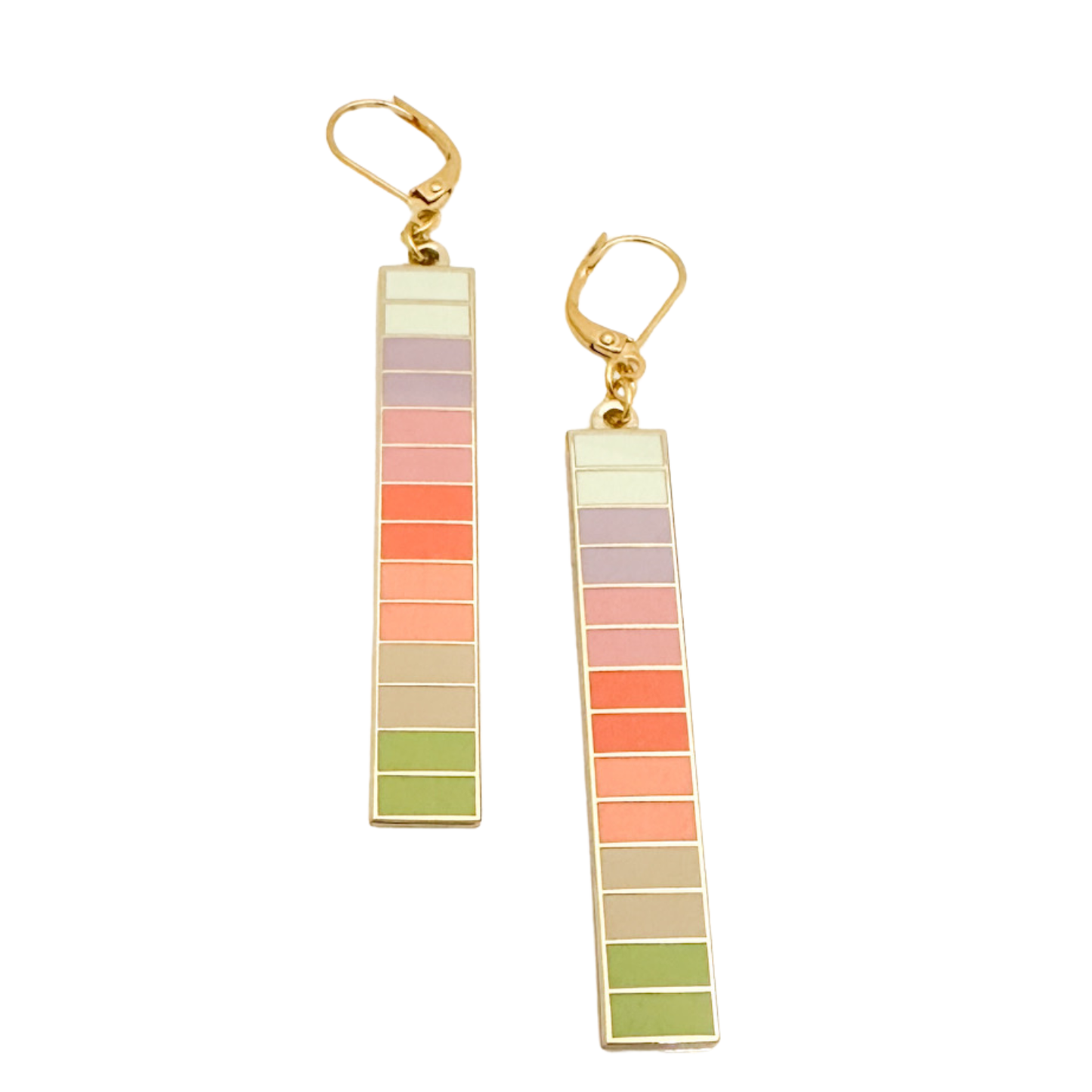 Earrings Color Study II