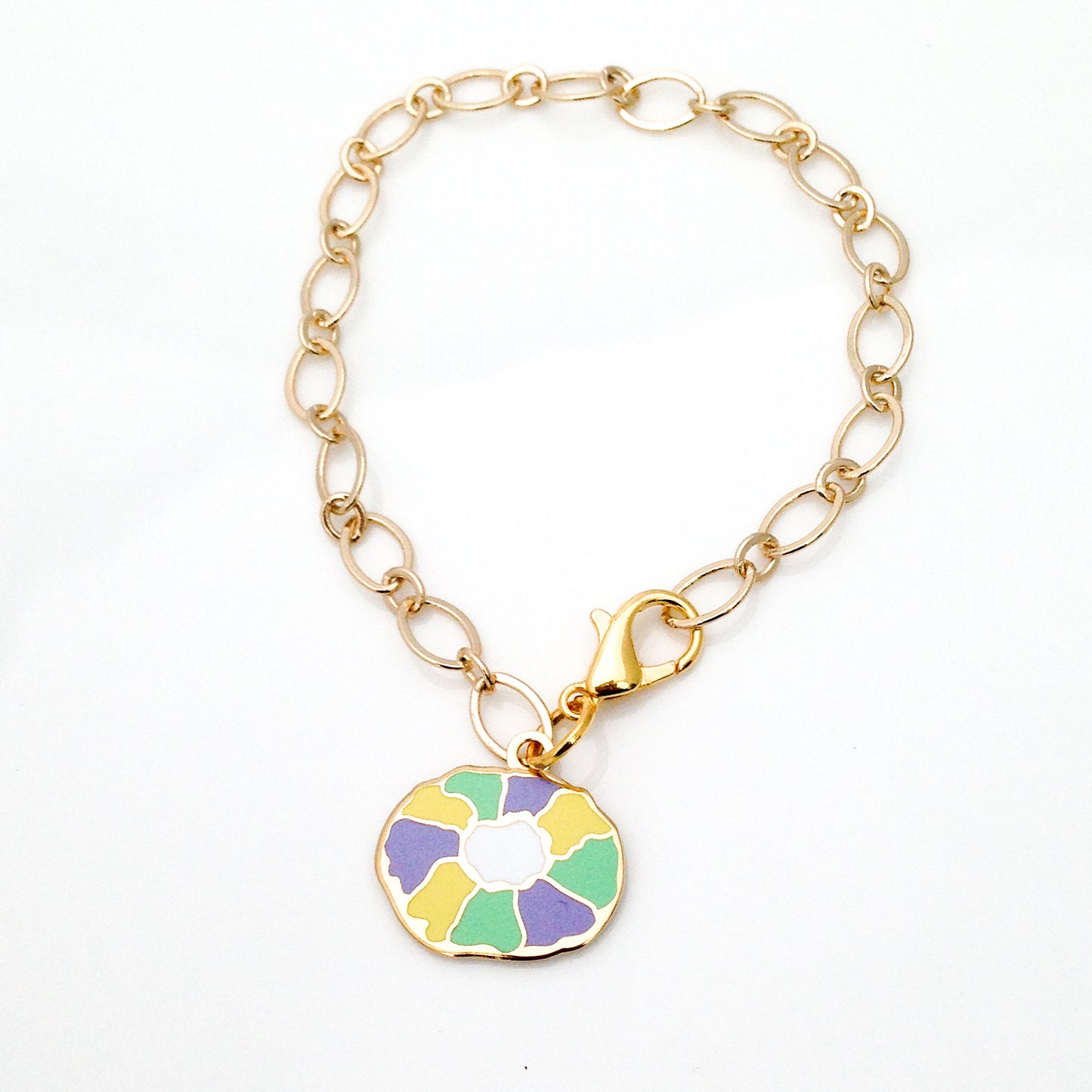 Mardi Gras Bracelet