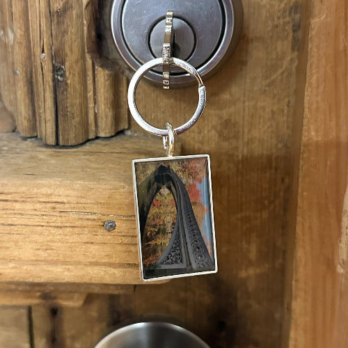 keychain made with personalized picture