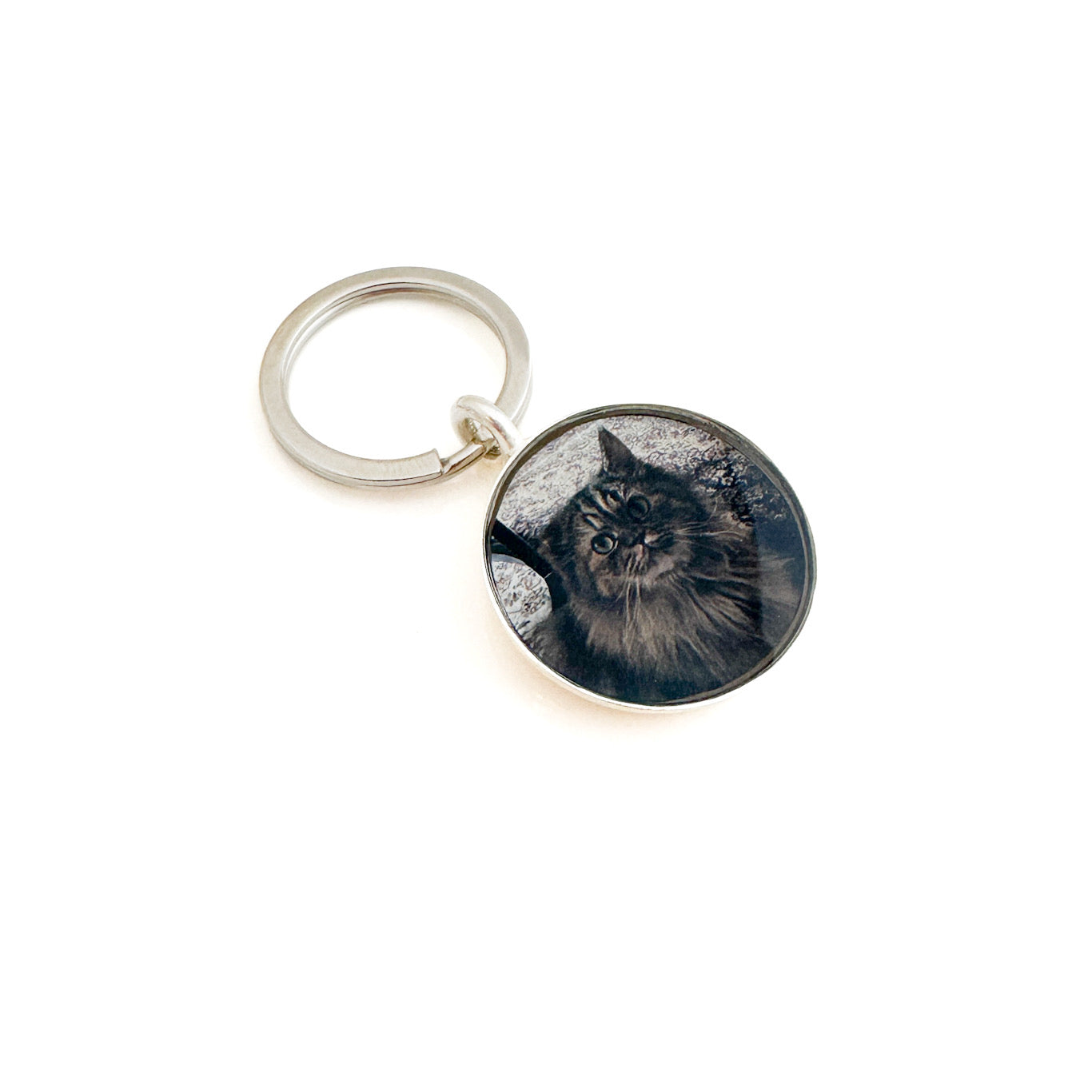 keychain made with your pet photo