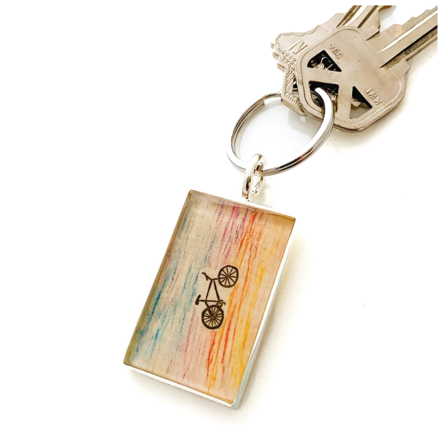 Custom Keychain – Made With Your Art